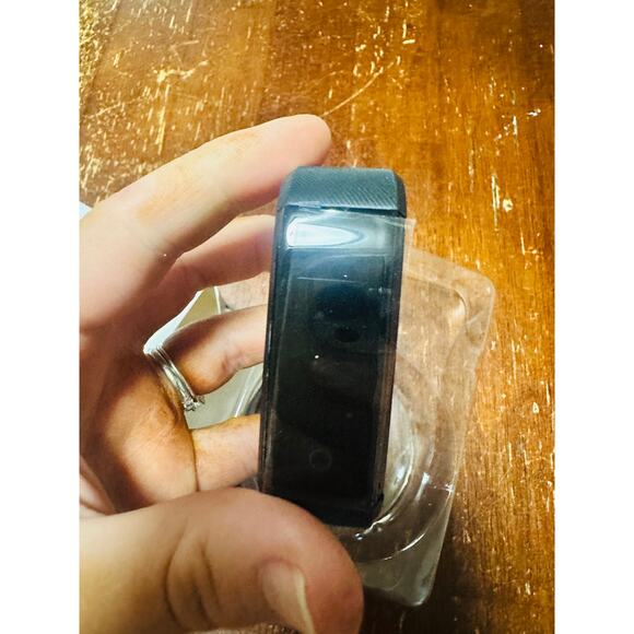 SMART BRACELET Black Watch Wearable Band Fitbit Style Heart Rate Monitor - Picture 9 of 11